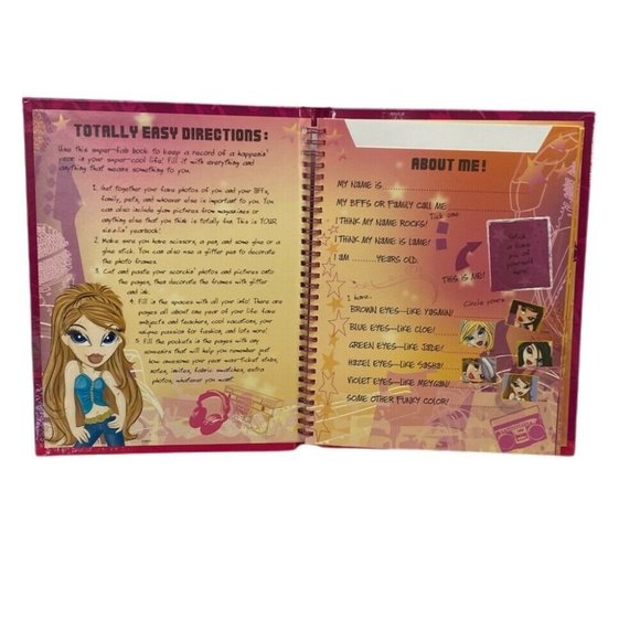 Bratz My Star Yearbook Memory Scrapbook Book  BRAND NEW! - Picture 3 of 4
